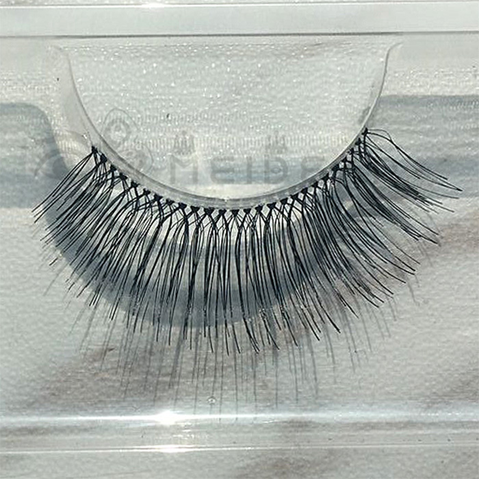 Real hair eyelashes